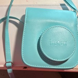 Instax fugi minni 75 seafoam green case